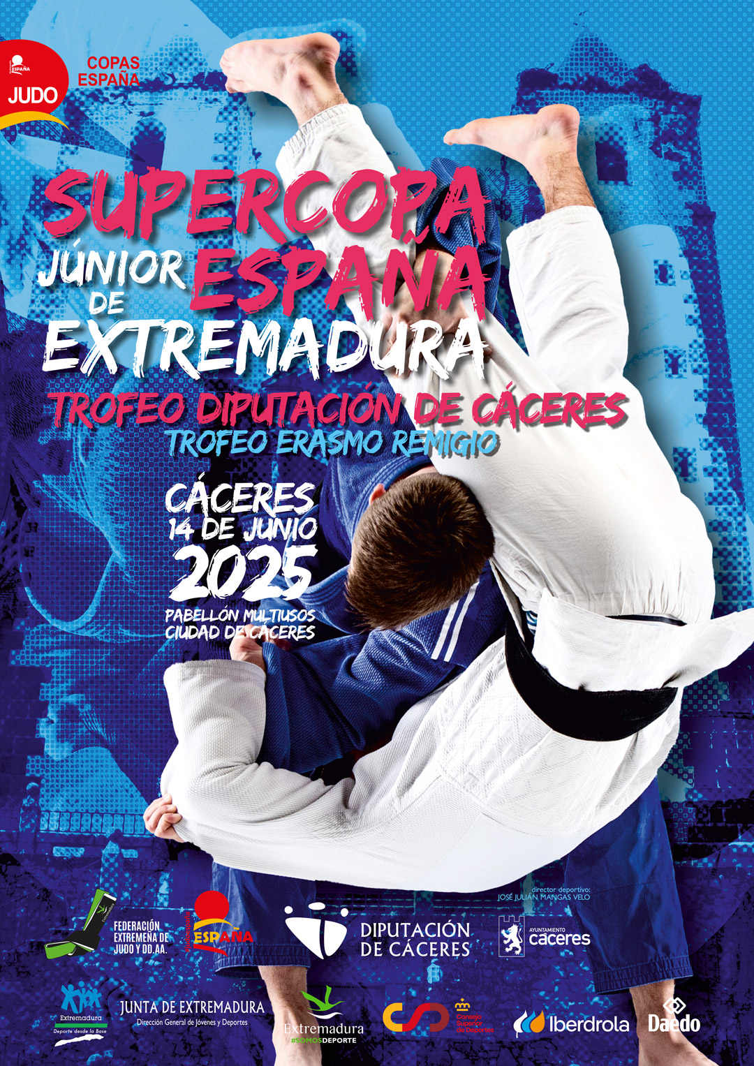 ORO Y 7º PUESTO para los Navarros en la Supercopa de España Junior de Extremadura 14-06-25. RESULTADOS.